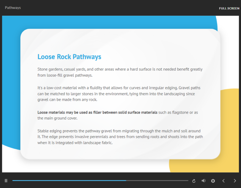 Landscape Construction Technician