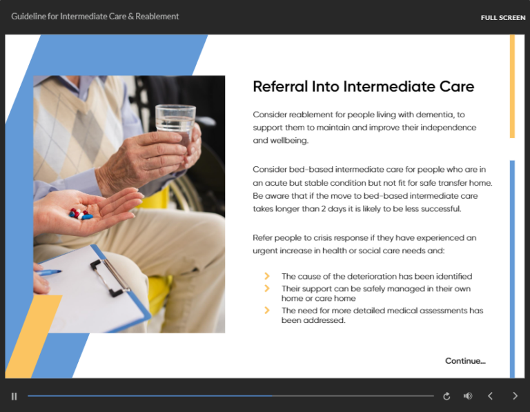 Reablement Skills for Caregivers in the UK